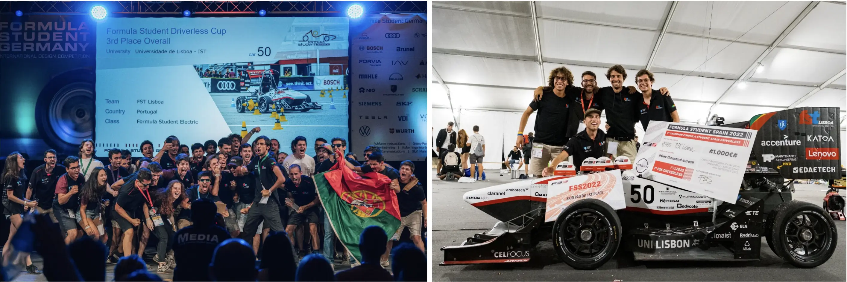 FST Lisboa achieves podium places at FST Germany and FST Spain