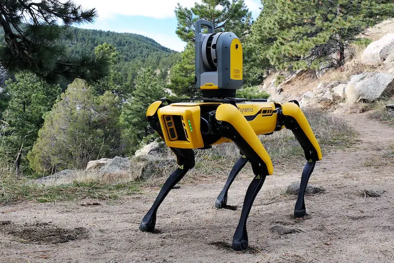 Boston Dynamics' Spot robot out in the field