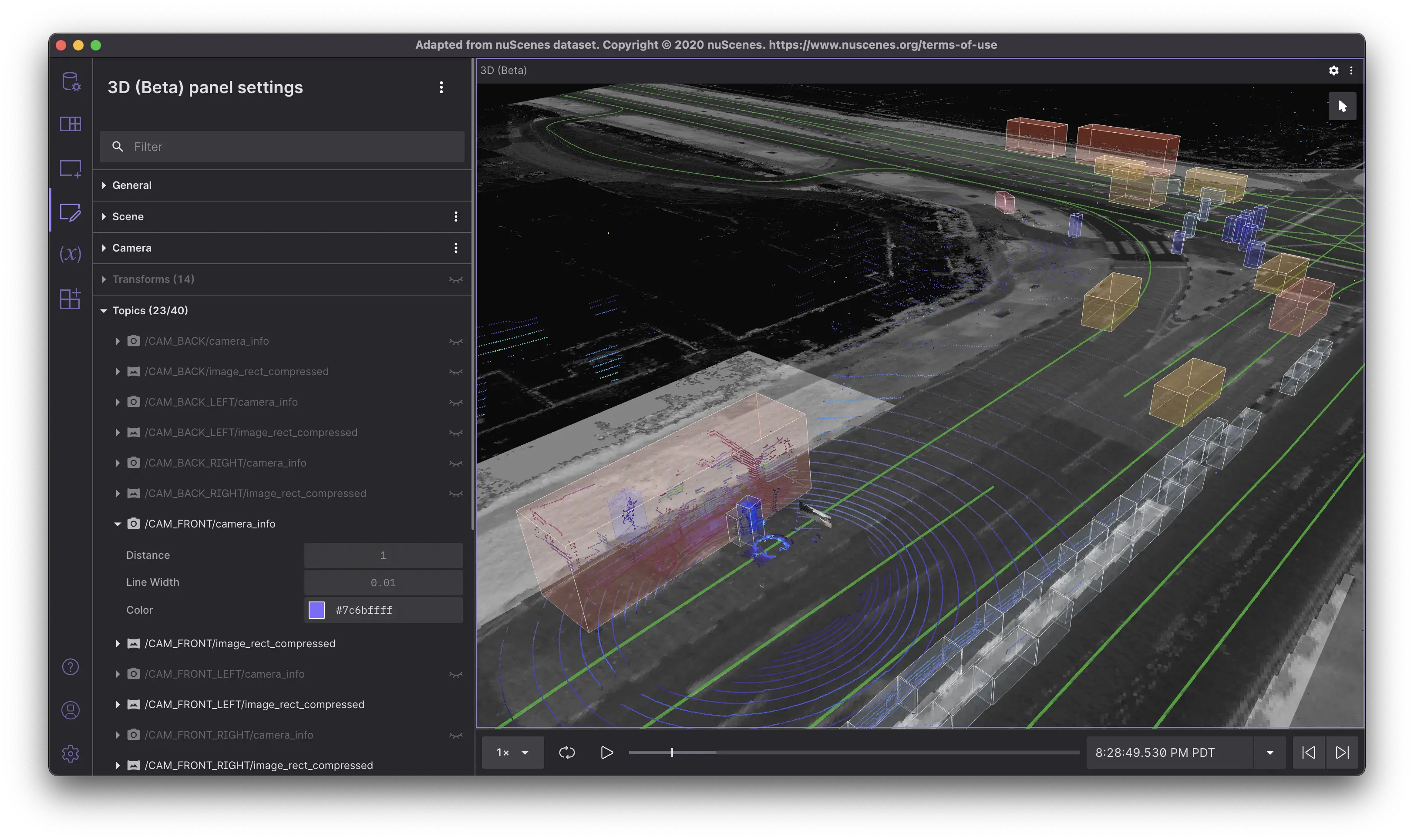Try Foxglove Studio's New Beta 3D Panel