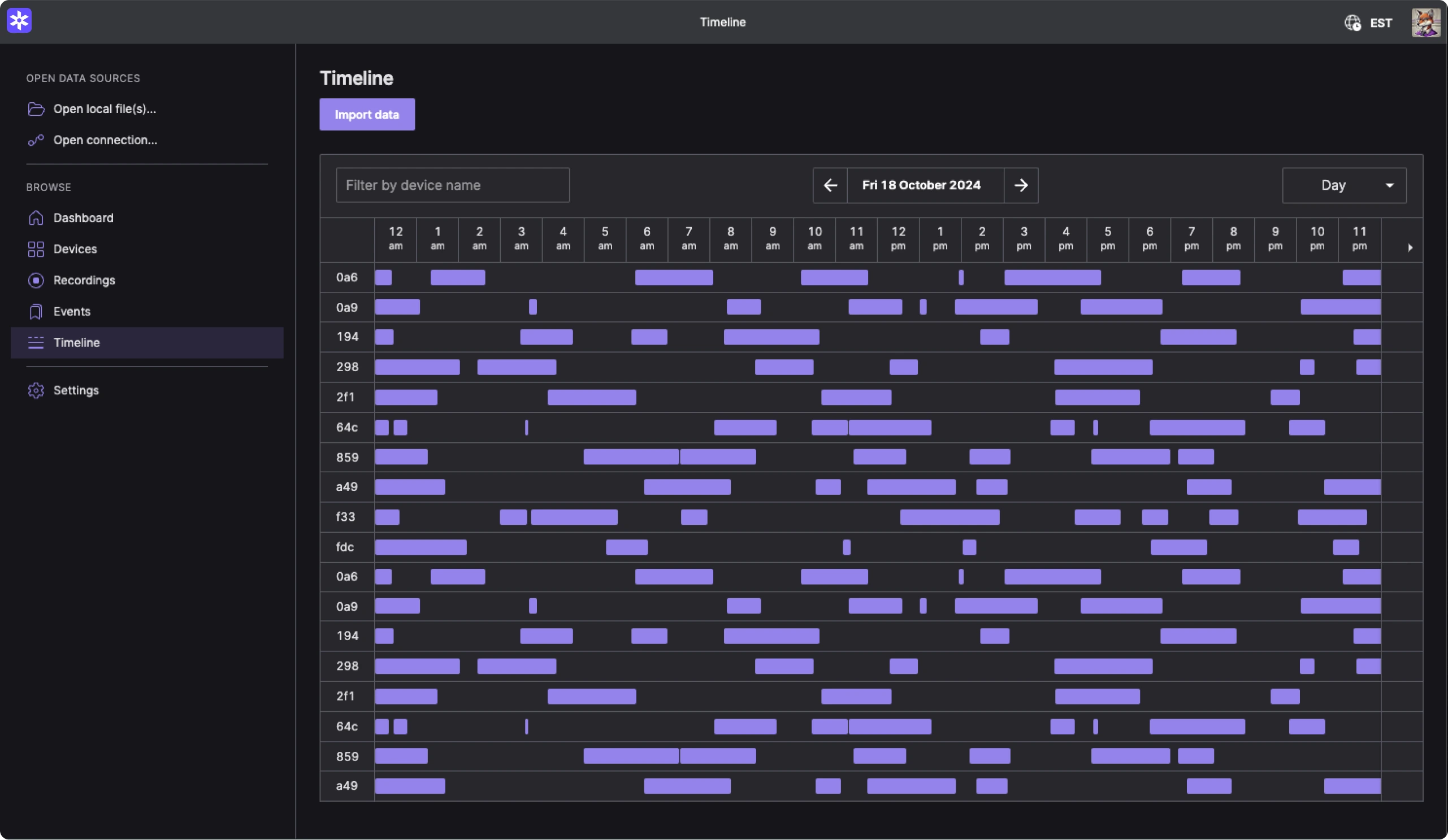 Foxglove data management platform