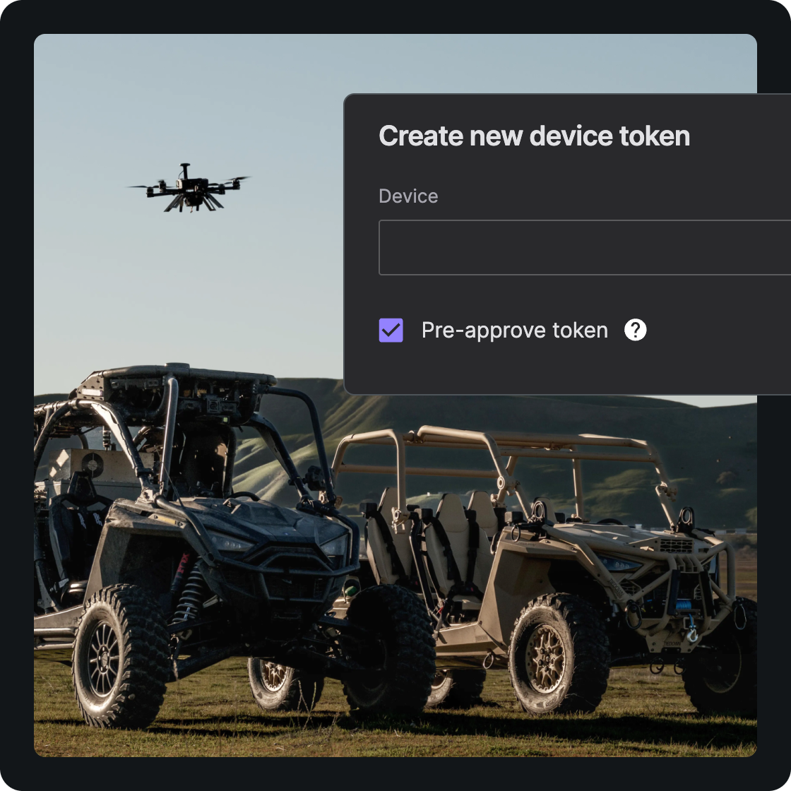 Production-grade connectivity and secure onboarding.